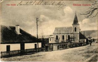 1915 Gyalu, Gilau; Falu részlet. Betegh Márton kiadása / street view (fl)