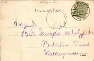 1902 Déva, vár, városi kisdedóvó (óvoda). Hirsch Adolf kiadása / castle, kindergarten, nursery (EK)