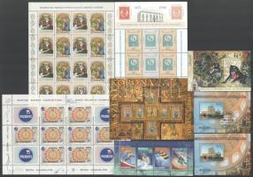 8 db klf magyar blokk, kisív