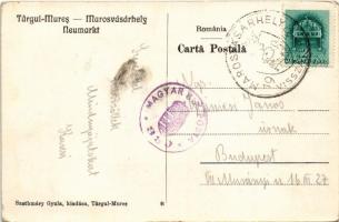 1940 Marosvásárhely, Targu Mures; Posta, Biró, Kincs és Klein üzlete. Szathmáry Gyula kiadása / stre...