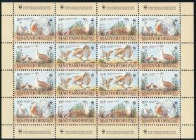 1994 Veszélyeztetett állatok 104 db kisív