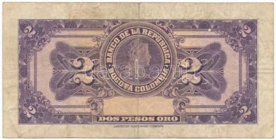 Kolumbia 1955. 2P "GG 14173089" T:F,VG
Colombia 1955. 2 Pesos Oro "GG 14173089"...