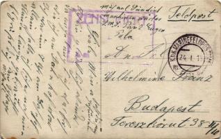 1918 SMS PRINZ EUGEN Osztrák-Magyar Haditengerészet pre-dreadnought csatahajó személyzete a fedélzet...