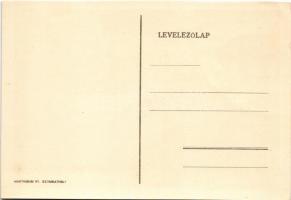 Imádkozzál és dolgozzál. Magyar cserkész művészlap. Martineum Rt. Szombathely / Hungarian boy scout ...