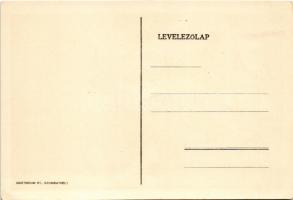 Ma nincsen csomag - gyertek holnap. Magyar cserkész művészlap egerekkel. Martineum Rt. Szombathely /...