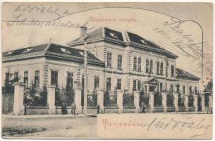 1903 Temesvár, Timisoara; Erzsébetváros, Siketnémák Intézete / Deaf and mute institute (fl)