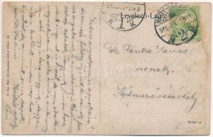 1915 Nagyvárad, Oradea; M. kir. országos csendőrségi iskola főépülete / gendarmerie school (b)