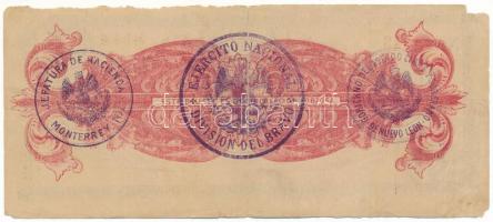 Mexikói államok / Nuevo León 1914. 1P &quot;Division del Bravo&quot; helyipénz, &quot;C-C 53543&quot...