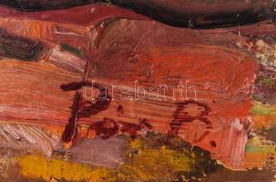 Pór B jelzéssel: Csendélet. Olaj, vászon. 44×40 cm