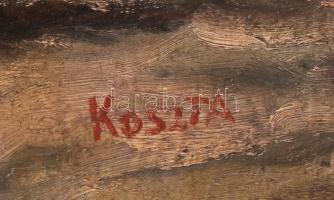 Koszta jelzéssel: Csendélet. Olaj, vászon. 50×40 cm