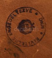 Gergely Imre (1868-1957): Virágpiac. Olaj, rétegelt falemez. Jelzett. Hátoldalán BÁV 1980-85 körüli ...