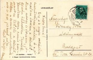 1935 A cserkész... tiszta. Cserkész művészlap malaccal A Magyar Cserkészszövetség kiadása, Globus Bu...