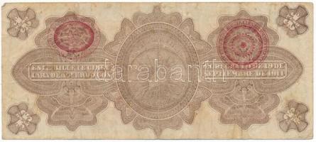 Mexikói államok / Mexikói Szövetségi Kerület 1914. 1P "Gobierno Provisional de Mexico" hel...
