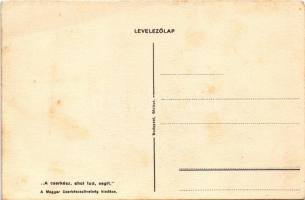 A cserkész, ahol tud, segít. A Magyar Cserkészszövetség kiadása, Globus Budapest / Hungarian boy sco...