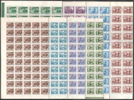 1973 Képes portó I-II. 2-2 db hajtott ívsor (30.000)