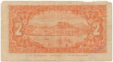 Mexikói államok / Sonora / Guaymas 1914. 2P "La Tesorería de la Federación" helyipénz &quo...