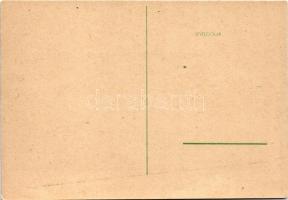 Boldog karácsonyt! Cserkész művészlap / Hungarian boy scout art postcard, Christmas s: Márton L. (gy...