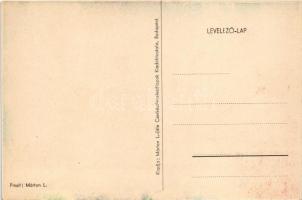 Cserkész művészlap. Márton L.-féle Cserkészlevelezőlapok Kiadóhivatala / Hungarian boy scout art pos...