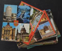 200 db MODERN magyarországi város képeslap / 200 modern Hungarian town postcards