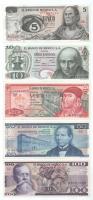 Mexikó 1972. 5P + 1974. 10P + 1977. 20P + 1978. 50P + 1982. 100P T:AU-F szép papír
Mexico 1972. 5 P...