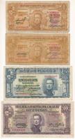 Uruguay DN(1948) 1P (2xklf) + 5P + 10P T:F,VG Uruguay ND(1948) 1 Peso (2xdiff) + 5 Pesos + 10 Pesos C:F,VG Krause P#35, P#36, P#37