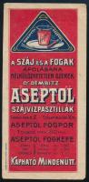 Asperol szájvízpasztillák számolócédula