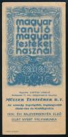 cca 1930 Magyar tanuló magyar festéket használ - Müller Testvérek Rt. számolócédula