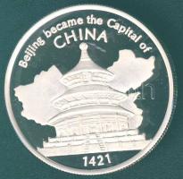 Cook-szigetek 2005. 1$ Ag (999) "Peking Kína fővárosa" T:PP