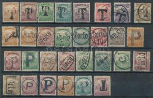 30 db szükségportó bélyeg