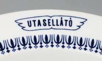 Alföldi utasellátó tál, jelzett, hibátlan, d: 22 cm