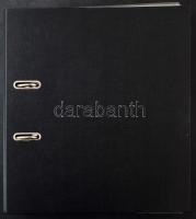 TIHANY - hatalmas RÉGI képeslap gyűjtemény Bantex 4-részes képeslap tokokban, lefűzhető gyűrűs mappá...