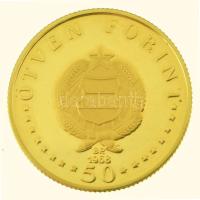 1968. 50Ft Au "Semmelweis Ignác" díszdobozban (4,23g/0.900) T:UNC (PP)
Hungary 1968. 50 F...