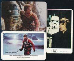 1983-1986 Csillagok háborúja (Star Wars) kártyanaptárak, 3 db különböző