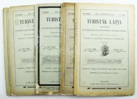 1902-1903 A Turisták Lapjának 5 db száma