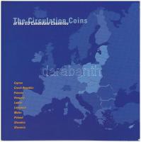 1998-2004. "Európai Unió tagjelölt országainak pénzei" (10xklf) érme dísztokban a következő országokból: Ciprus, Csehország, Észtország, Magyarország, Lettország, Litvánia, Málta, Lengyelország, Szlovákia, Szlovénia T:UNC 1998-2004. "The Circulation Coins of the EU Candidate Countries" (10xdiff) coins in original case from the following countries: Cyprus, Czech Republic, Estonia, Hungary, Latvia, Lithuania, Malta, Poland, Slovakia, Slovenia C:UNC