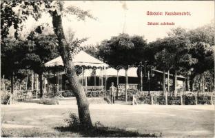 Kecskemét, Sétatéri cukrászda. Fekete (Schwartz) Soma kiadása