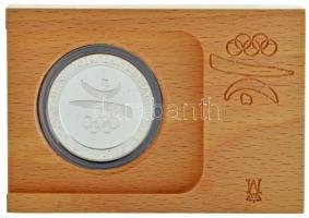 Spanyolország 1990. 2000P Ag "Nyári Olimpia 1992 Barcelona - Barcelona'92 logó" fa dí...