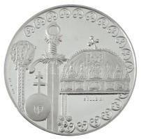 Sülle Mária 2000. "A Magyar Állam 1000 éves évfordulója" jelzett Ag emlékérem dísztokban, sorszámozott "2635" tanúsítvánnyal (35,28g/0.925/42,5mm) T:PP