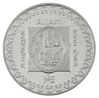 Sülle Mária 2000. "A Magyar Állam 1000 éves évfordulója" jelzett Ag emlékérem dísztokban, ...