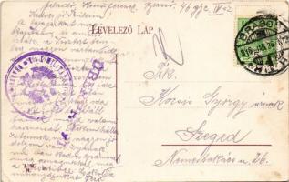 1916 Brassó, Kronstadt, Brasov; részlet az áttörésről / Partie vom Durchbruch / general view, promen...