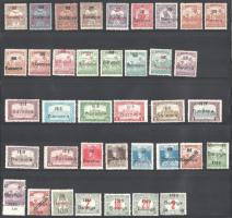 Baranya 1919 38 db bélyeg Bodor vizsgálójellel