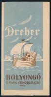Dreher Bolyongó Barna Cukordrazsé csomagolópapír