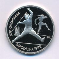 Szovjetunió 1991. 1R Cu-Ni "1992-es nyári Olimpiai Játékok, Barcelona - Gerelyhajítás" kap...