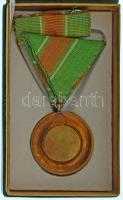 1970 k. "Vám- és Pénzügyőrségi Szolgálati Érem bronz fokozat" zománcozott fém kitüntetés m...