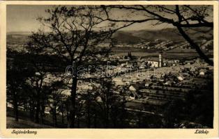 1935 Sajóvárkony (Ózd), látkép (kis szakadás / small tear)