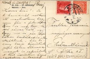 Szentgyörgy, Pozsony-Szentgyörgy, Sankt Georgen, Svaty Jur pri Bratislave (Bratislava); Námestie / P...