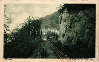Miskolc, a hámori kisvasút útja. Móriczné N. Lenke kiadása (ázott / wet damage)