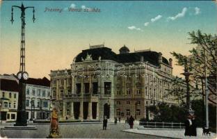 Pozsony, Pressburg, Bratislava; Városi színház / theatre (EK)