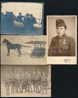 cc 1915 katonai fotók 12x9 cm 9x14 cm