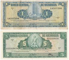 Nicaragua 1968. 1C "B" + 5C "B" T:AU,F
Nicaragua 1968. 1 Córdoba "B" ...